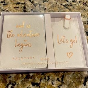 Passport holder & luggage tag.